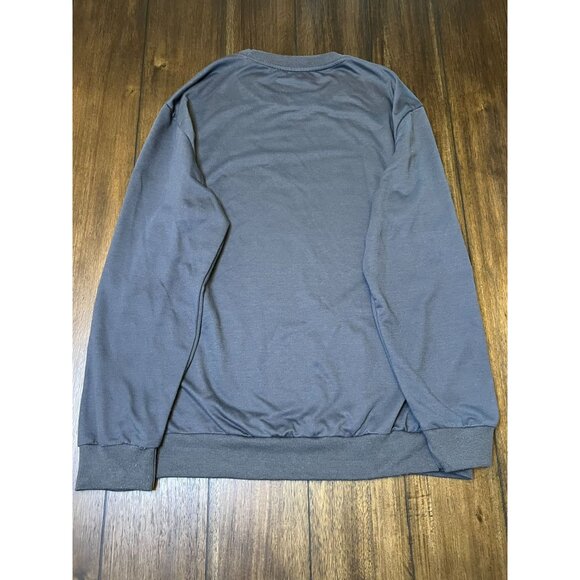 GOAT. Sweatshirt Pullover Gray XL Men's Sweater - Picture 2 of 3